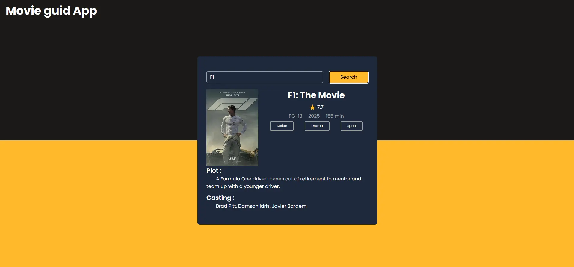 MovieGuid App